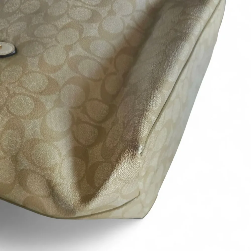 Coach C Pattern City Tote - Picture 6 of 16